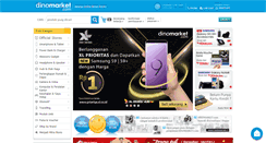 Desktop Screenshot of dinomarket.com